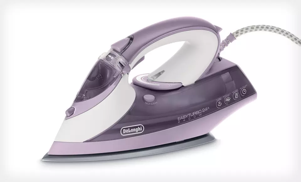 $44 for a DēLonghi 1750-Watt Steam Iron with a Ceramic and Stainless Steel Soleplate ($79.99 List Price) - Primary Image