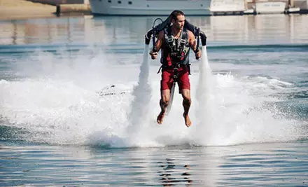 25-Minute Water-Powered Jetpack Adventure for One or Two at Tiki Jet (Up to 53% Off) - Primary Image