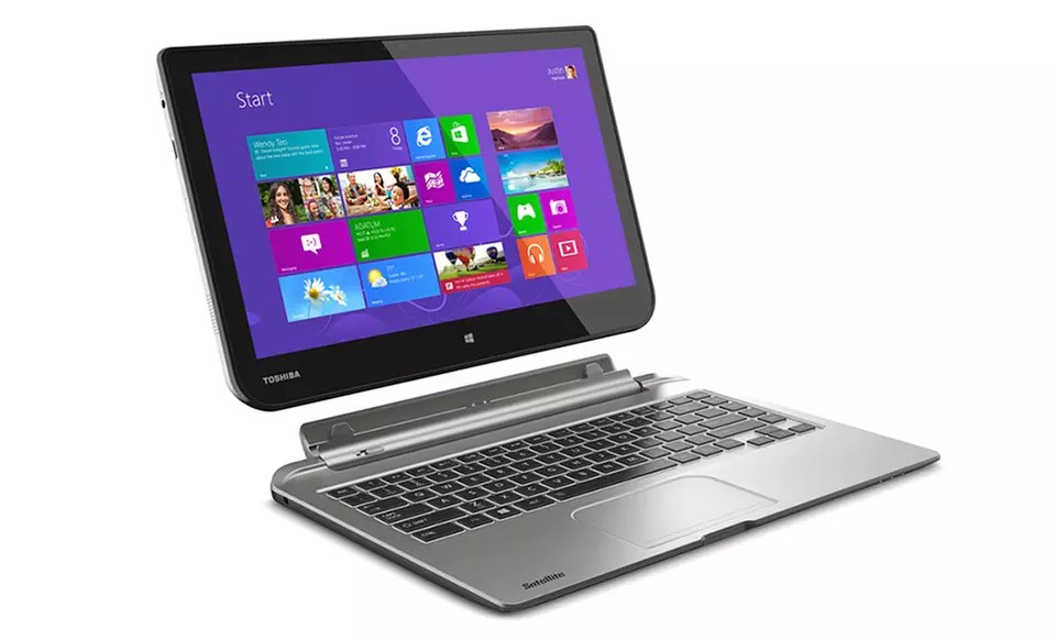 Toshiba Satellite 13.3" 2-in-1 Touchscreen Tablet Laptop  (Manufacturer Refurbished) - Primary Image
