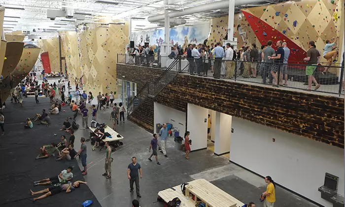 Rock-Climbing Packages  at Brooklyn Boulders (Up to 80% Off). Four Options Available.  - Second Medium