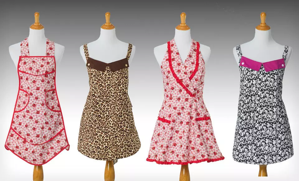 $16.99 for an American Hostess Apron ($29.99 List Price). Nine Styles Available. - Primary Image