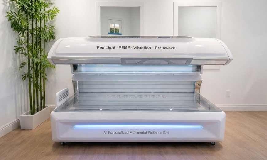 Image 10: 70-Minute AI and Therapist Hybrid Massage with Red Light Recovery