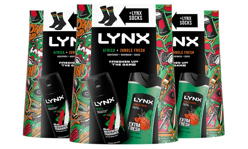 Image 4: Lynx Freshen up The Game Africa & Jungle Fresh Duo Gift Set