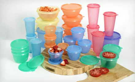 $39 for a 60-Piece Fresh Keeper Food-Storage Set ($79.99 List Price). Free Shipping. - Primary Image