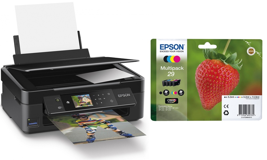 Image 2: Epson XP-432 Wireless Printer 