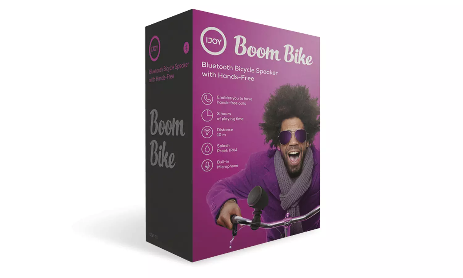 IJOY Boom Water-Resistant Bluetooth Bike-Handlebar Speaker - Second Medium