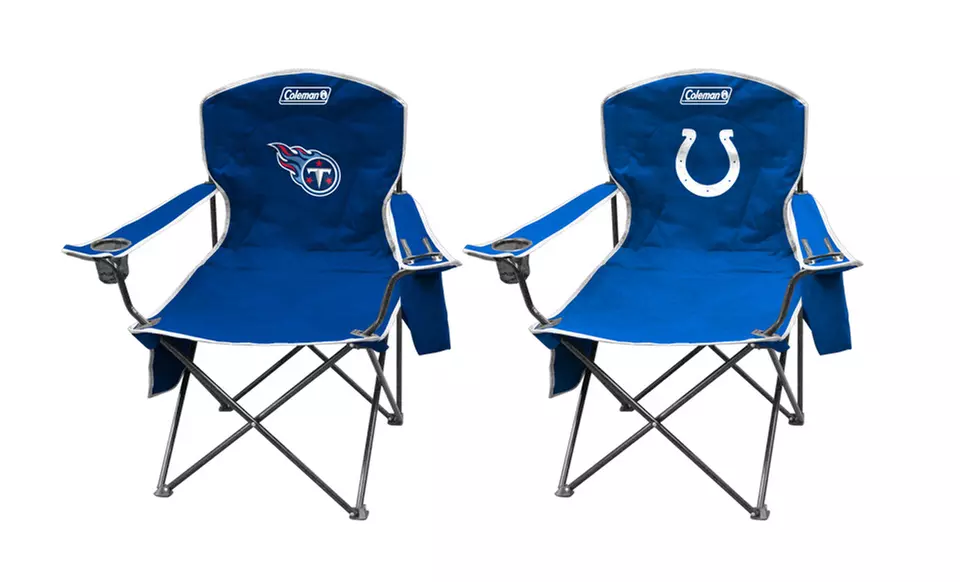 $54.99 for 2-Pack of NFL Cooler Quad Chairs ($78 List Price). Multiple Teams Available. Free Shipping and Returns. - Second Medium