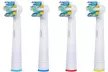 1, 2, 4 ou 8 packs de 4 têtes de brosse à dents compatibles Oral B Precision Clean, Oral B Dual Head, Oral B - Second Medium