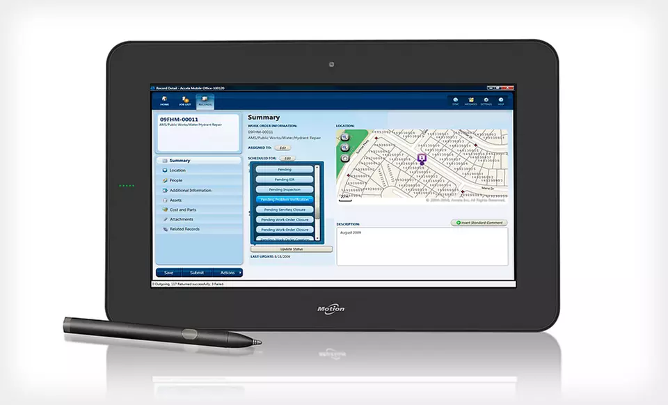 $339.99 for a Motion CL900 10.1" 62GB WiFi Windows Tablet PC ($500 List Price). Free Shipping. - Second Medium