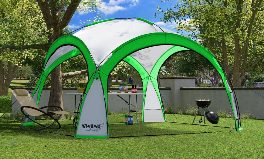 Image 5: Pavillon de jardin "DomeShelter" de la marque Swing & Harmony