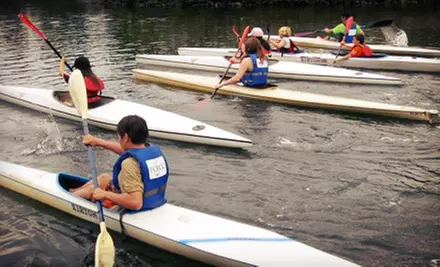 One Week of Canoeing and Kayaking Summer Camp for One or Two Kids at False Creek Racing Canoe Club (Up to 60% Off) - Primary Image