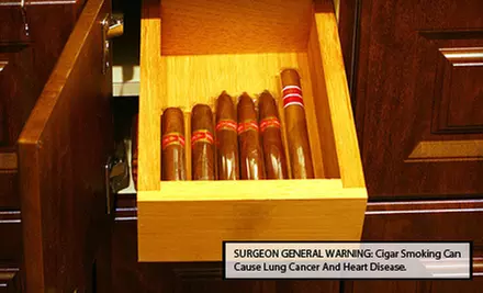Wine Flight or Cigar Connoisseur Package at Fletcher’s Cigar Bar & Social (Up to 51% Off) - Primary Image