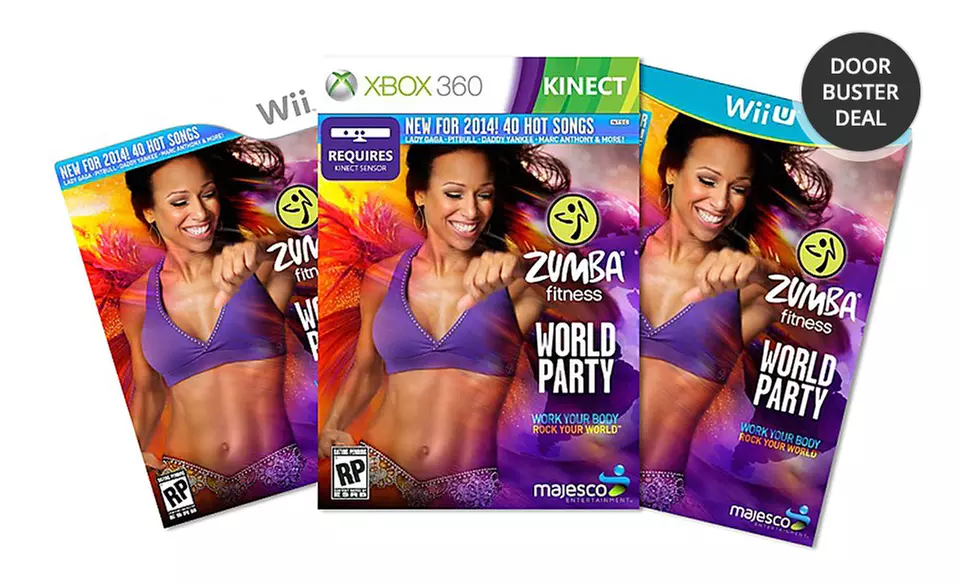 Zumba Fitness World Party for Xbox 360 Kinect, Wii U, or Wii. Free Returns. - Primary Image