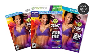 Zumba Fitness World Party for Xbox 360 Kinect, Wii U, or Wii