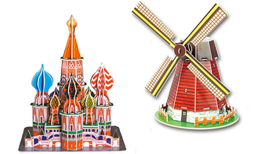 Image 4: 3D Puzzles of World Landmarks