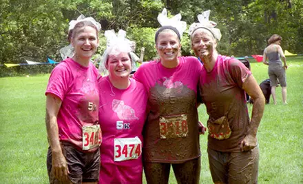 Adult Obstacle-Course Entry Package for One or Four at Tawasentha Mud Mania in Guilderland (Up to 64% Off) - Primary Image