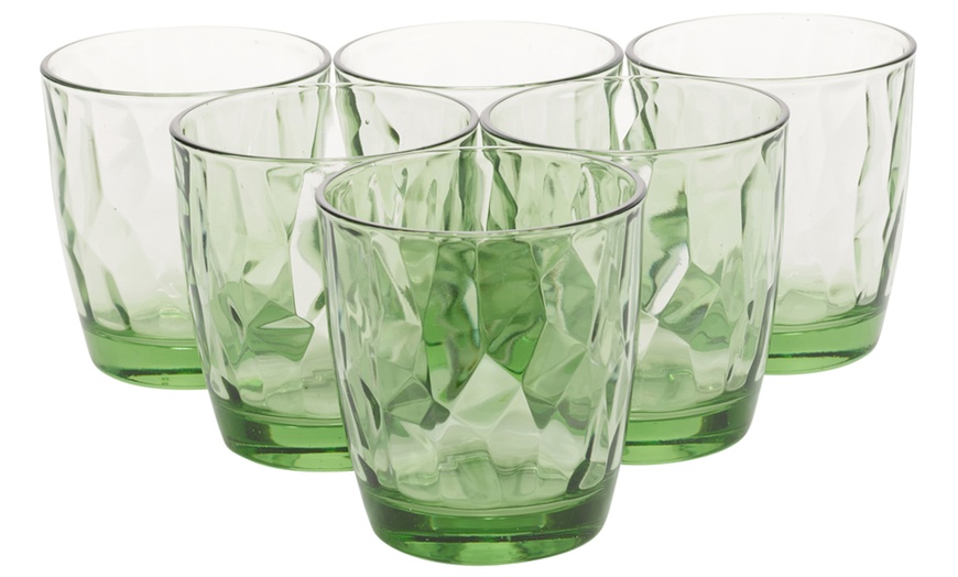 Image 4: 6 Coloured Bormioli Rocco Glasses