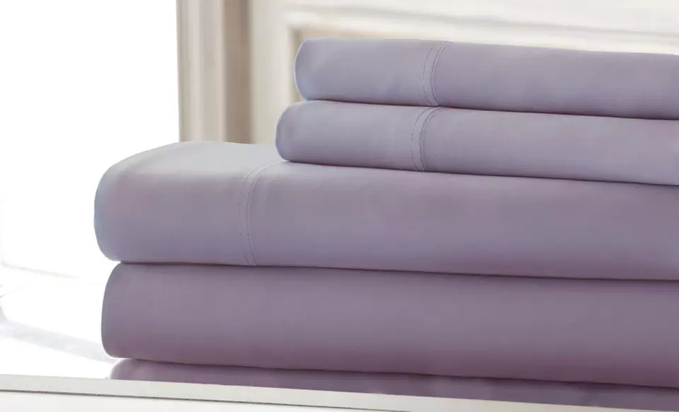 600-Thread-Count Deep-Pocket 100% Egyptian-Cotton Sheet Set - Second Medium