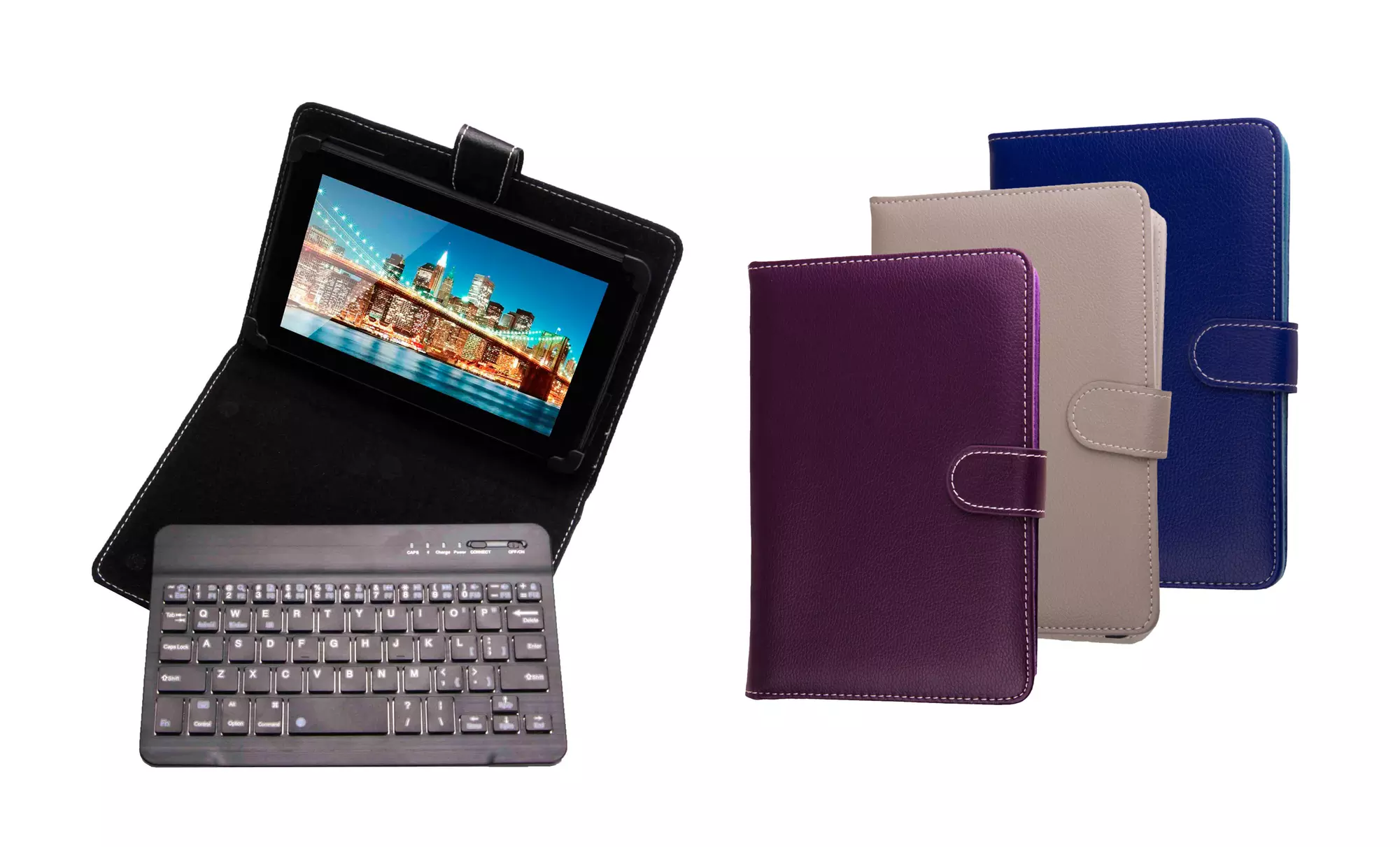 QFX Bluetooth Keyboard Case for 7" Tablets - Primary Image