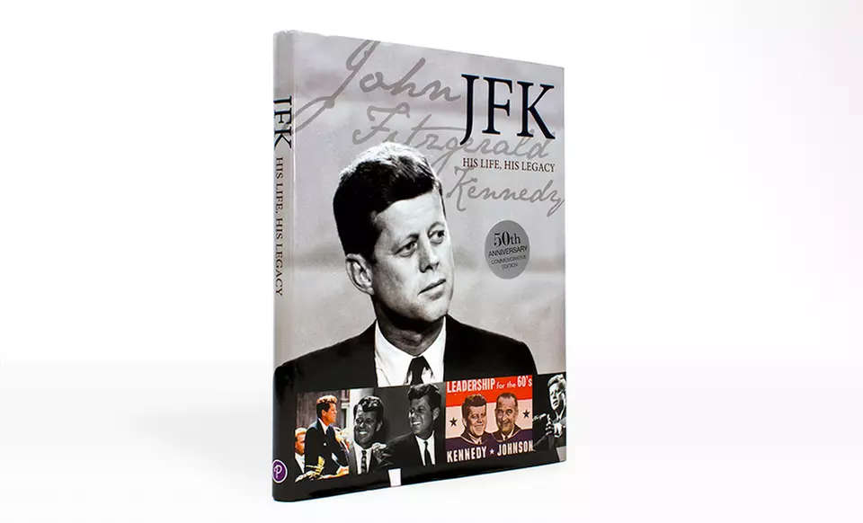 JFK: His Life, His Legacy Coffee-Table Book - Second Medium