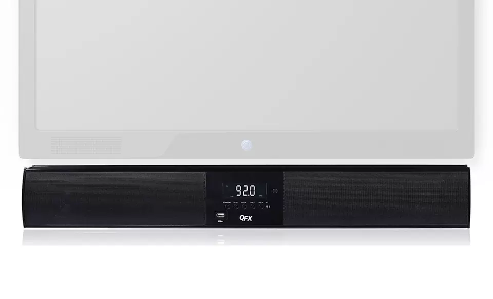 QFX Soundbar with Built-in Bluetooth Wireless Receiver - Primary Image