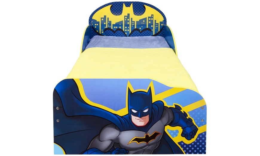 Image 4: Batman Toddler Bed with Storage
