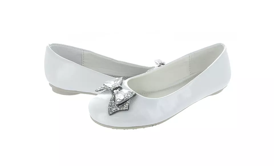 Laura Ashley Girls' Dress Ballet Flats. Multiple Styles Available. Free Returns. - Second Medium