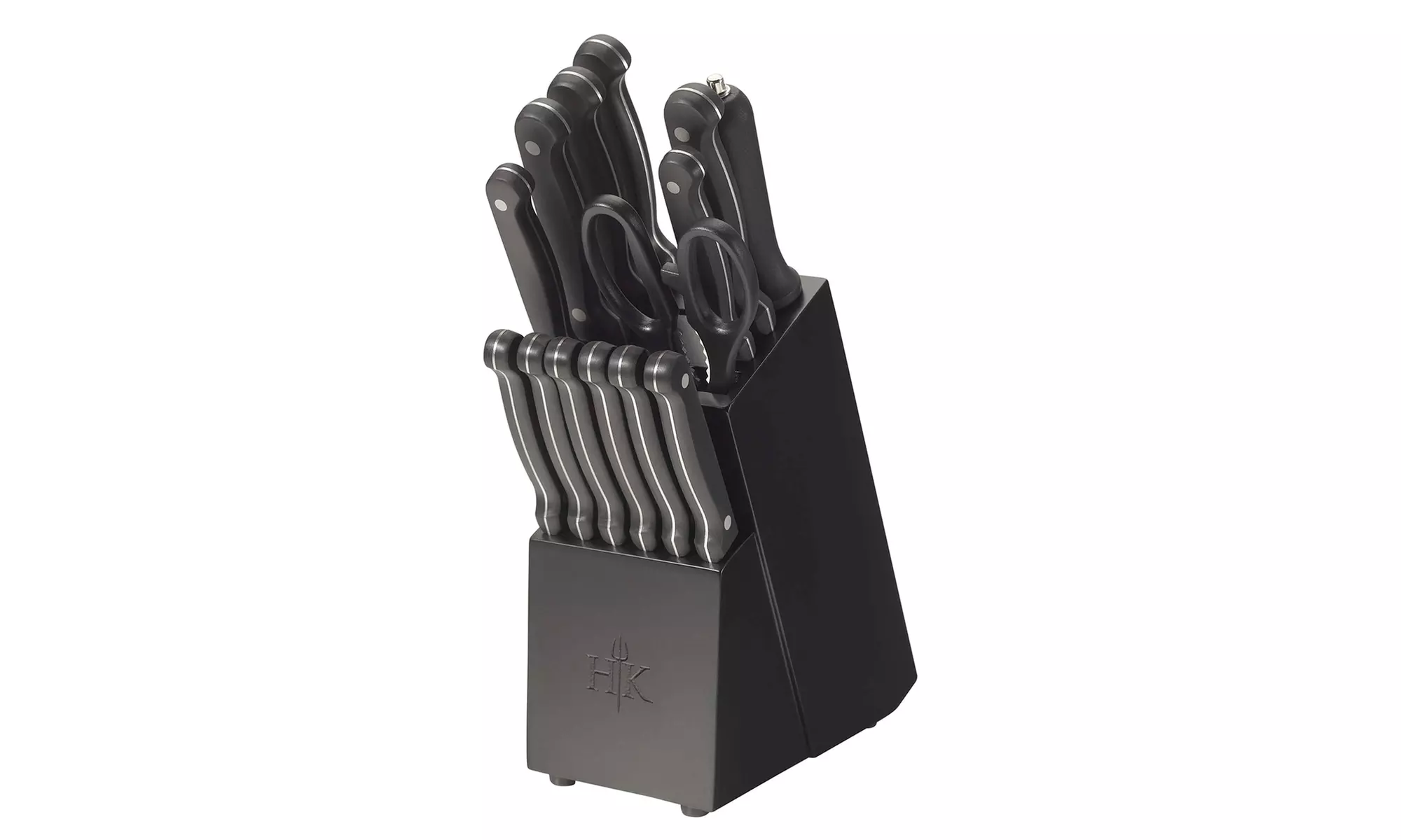 Hell's Kitchen Knife Block Set (15-Piece) - Primary Image