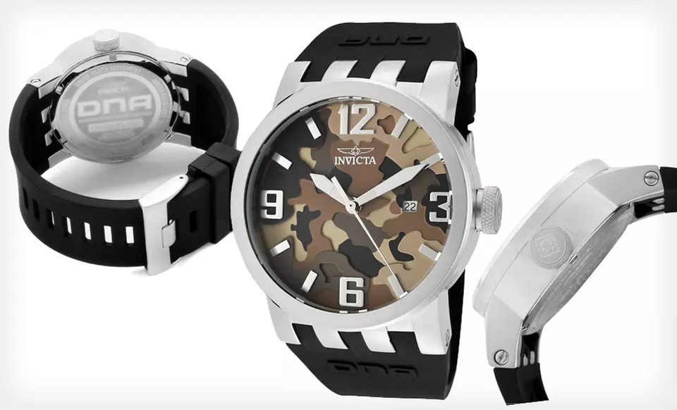 $54.99 for an Invicta Men’s DNA Camo Watch ($895 List Price). Two Colors Available. Free Shipping and Free Returns. - Primary Image