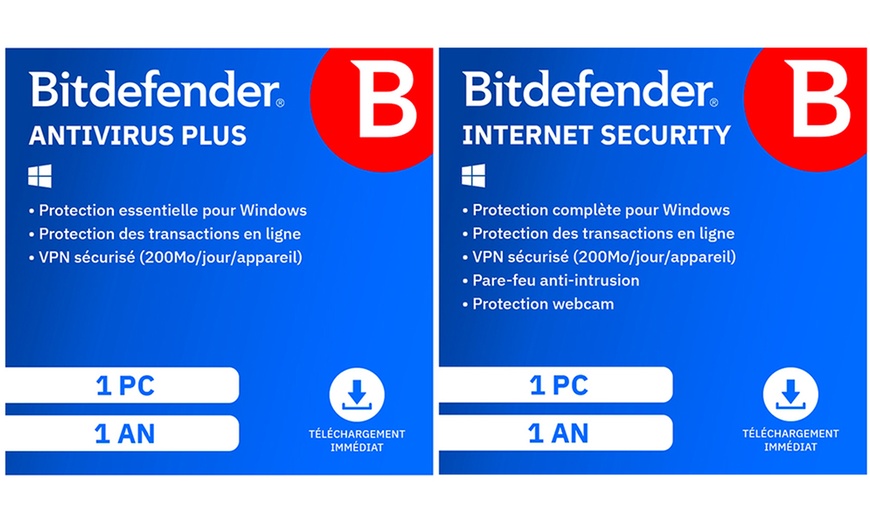 Image 1: Bitdefender Total Security pour 1 an