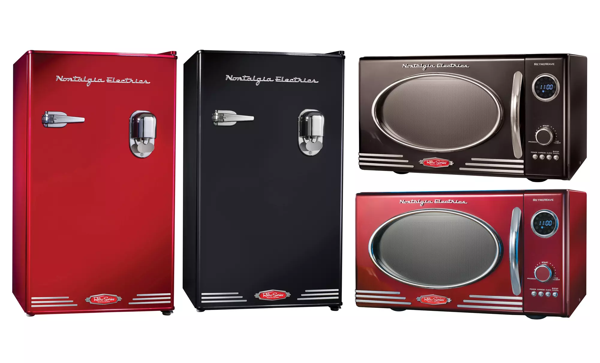 Nostalgia Electrics Retro Series Dispensing Refrigerator, Microwave, or Both from $89.99–$249.99 - Primary Image