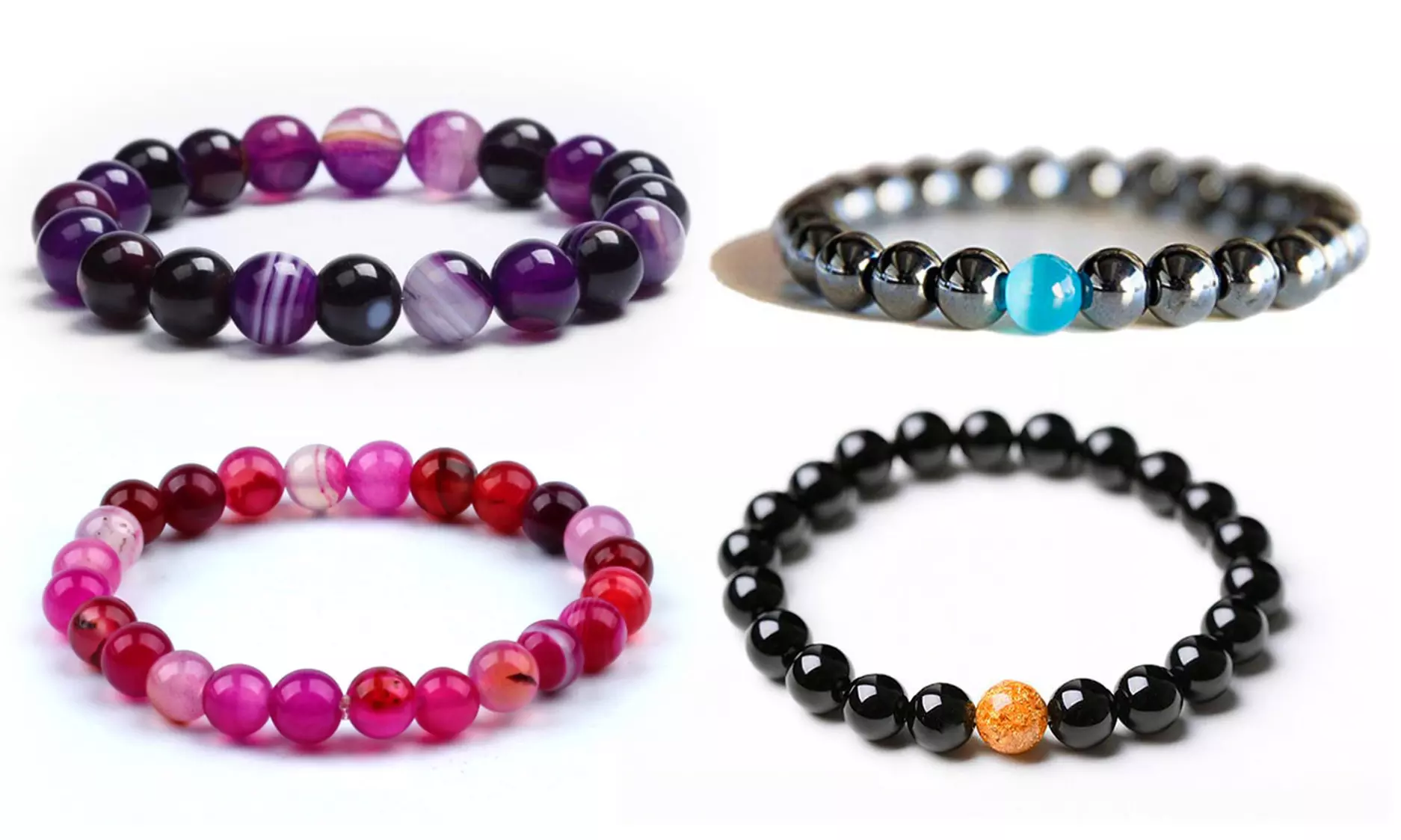 1, 2 ou 4 bracelet différents modèles - Primary Image