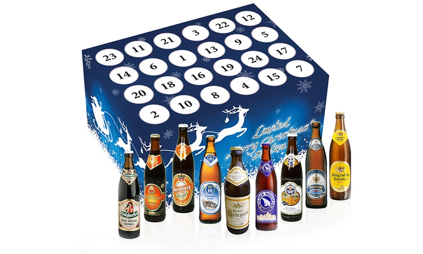 Image 2: 24 Festive Beer Selection Box