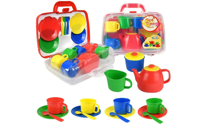 Image 2: Kids' Tea Party Play Set