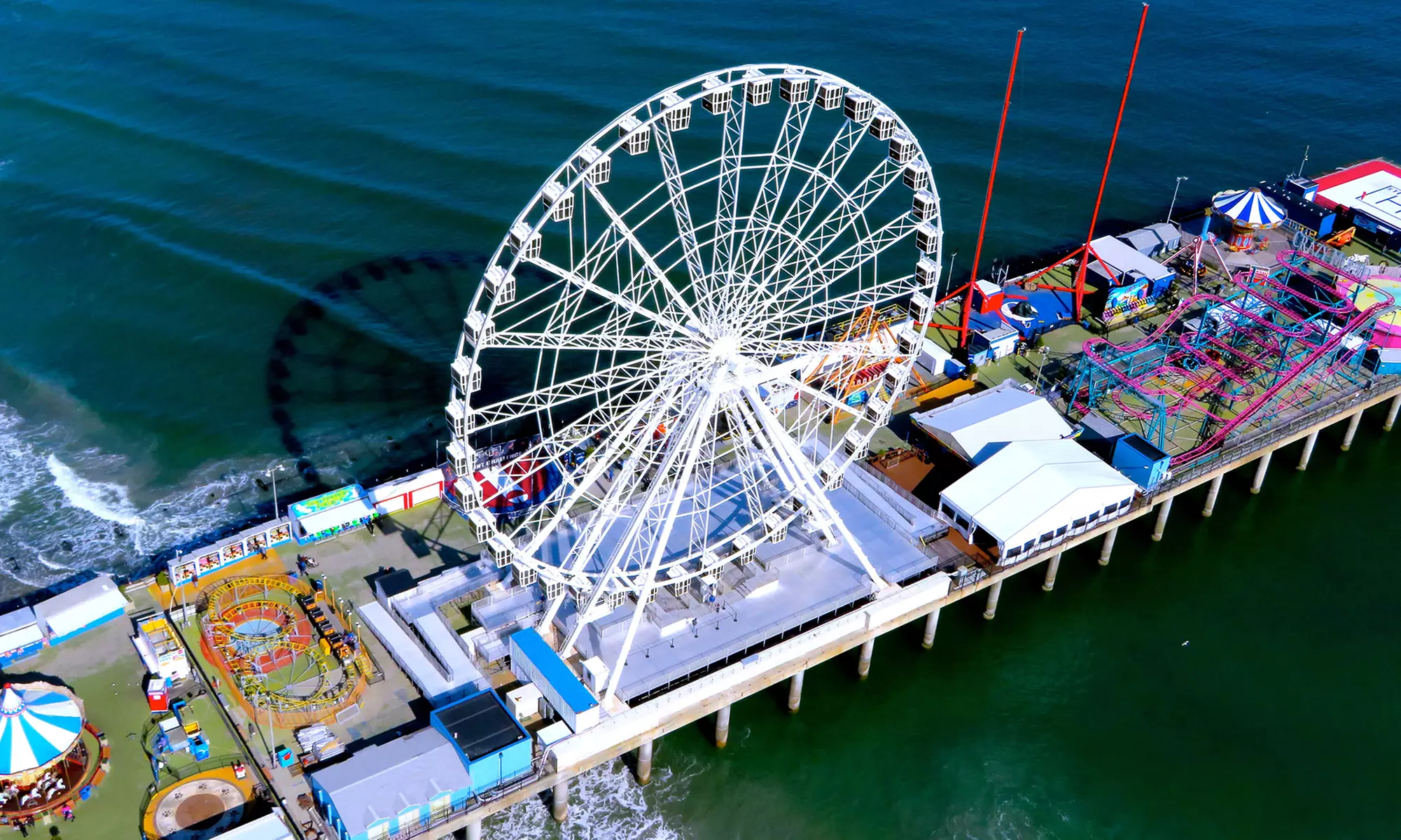 $50 for 80 Tickets for Amusement Park Rides at Steel Pier ($73.21 Value)  - Primary Image