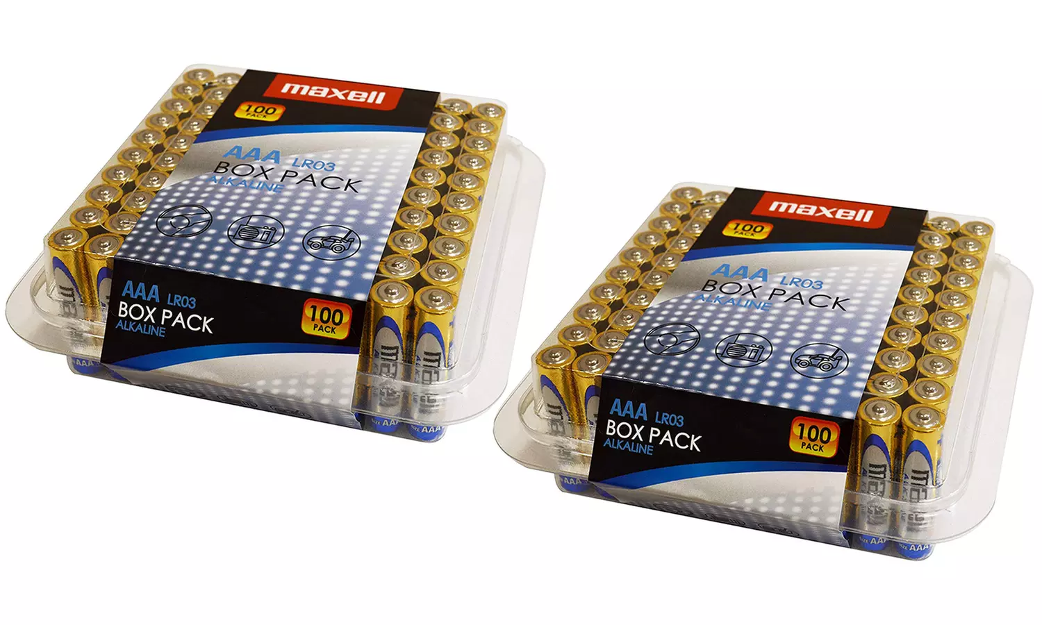 Fino a 200 batterie alcaline Maxell AA e AAA alcaline