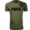 Military Green-Black Print