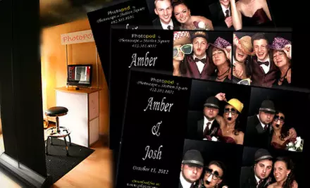 Three-Hour Photo-Booth-Rental Package with Attendant, CD, and Optional 4"x6" Prints from Photoscape (Up to 56% Off) - Primary Image