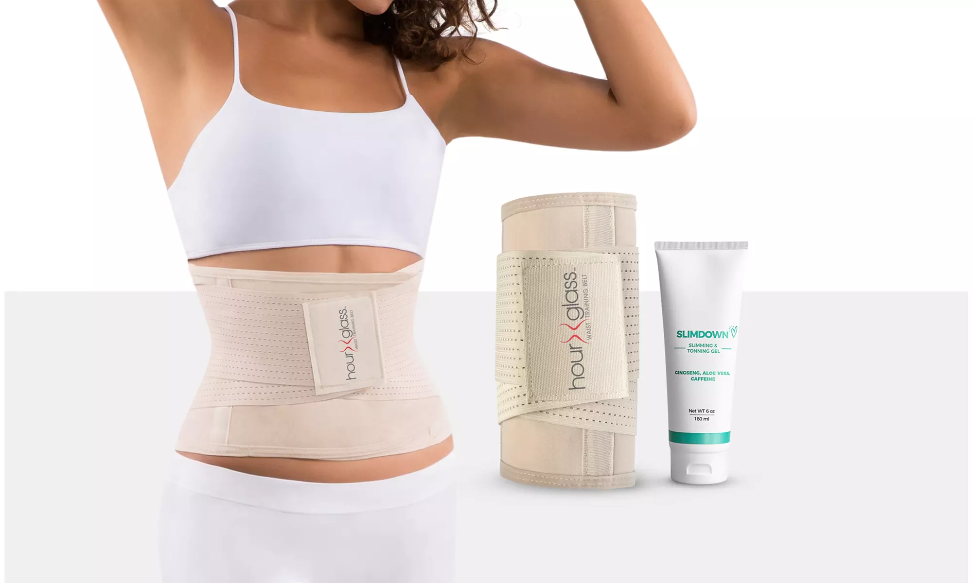 Women's Waist Trainer Corset with Slimming Cream (6 Oz.) - Primary Image