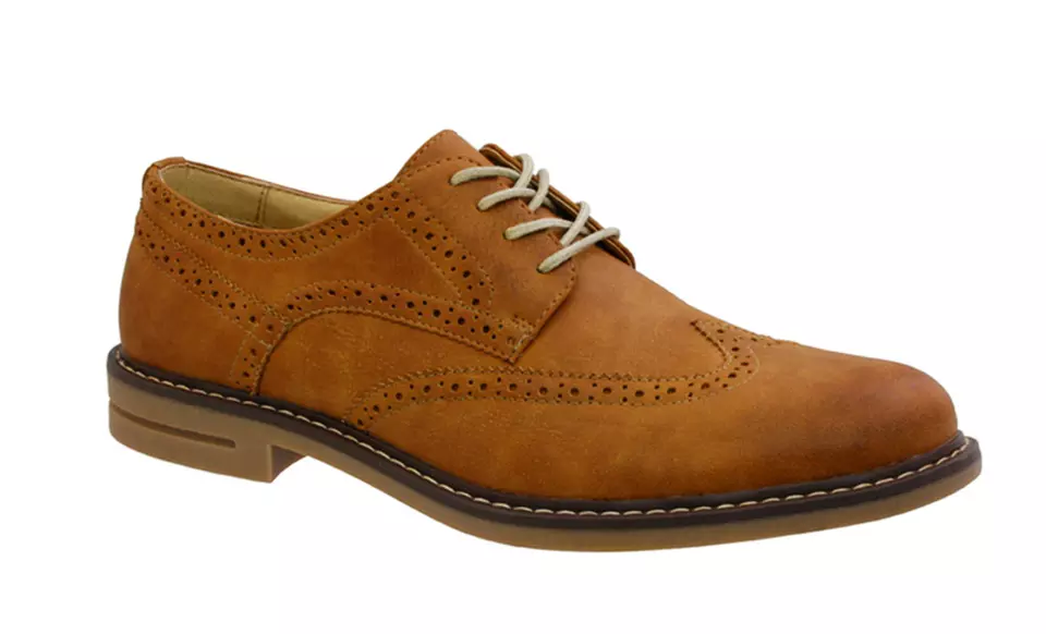 IZOD Men's Carey Brogue Oxfords. Multiple Options Available. Free Returns. - Second Medium