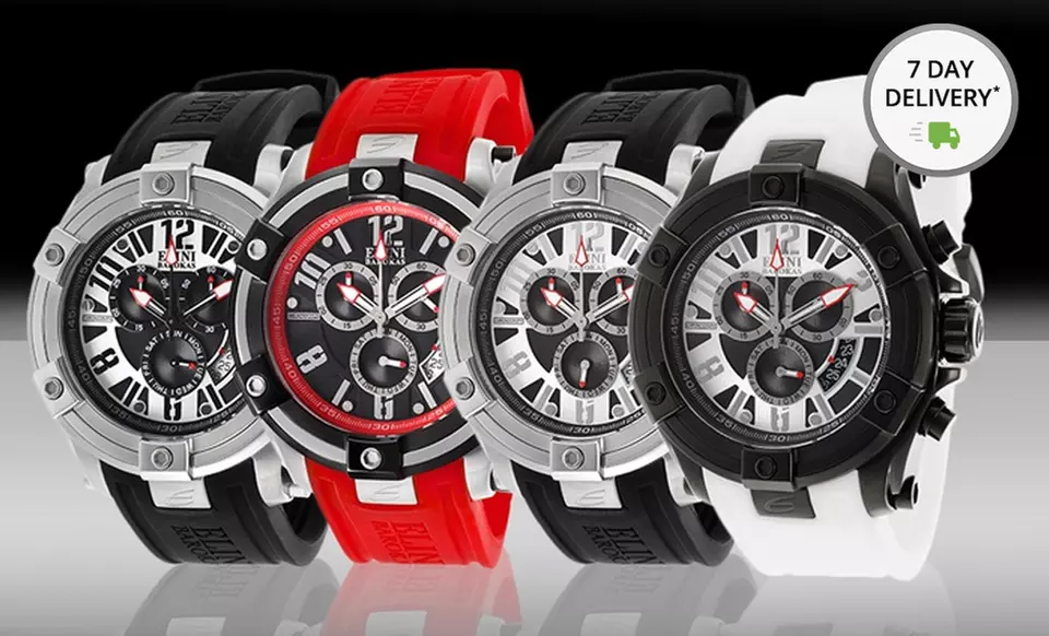 Elini Barokas Men's Gladiator Watch. Multiple Styles Available. Free Returns. - Primary Image