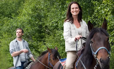 $89 for a Two-Hour Trail Ride for Two through Middleton Place from Middleton Equestrian Center ($180 Value) - Primary Image