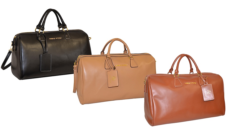 adrienne vittadini duffle