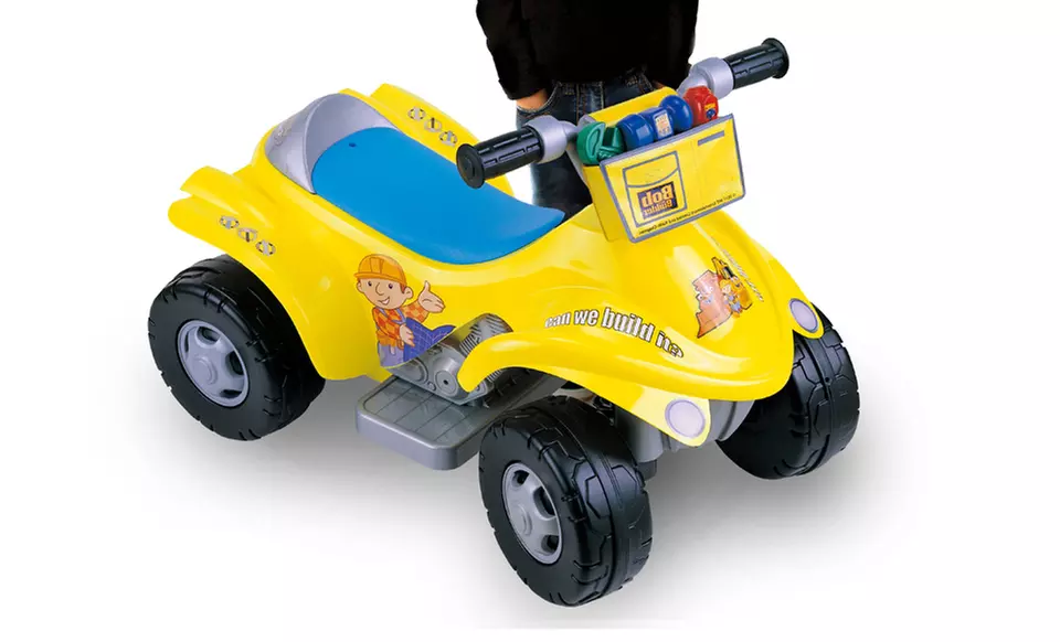 Bob the Builder ATV or Motorbike Ride On with Optional Sidecar (Up to 47% Off). Free Shipping and Returns. - Second Medium