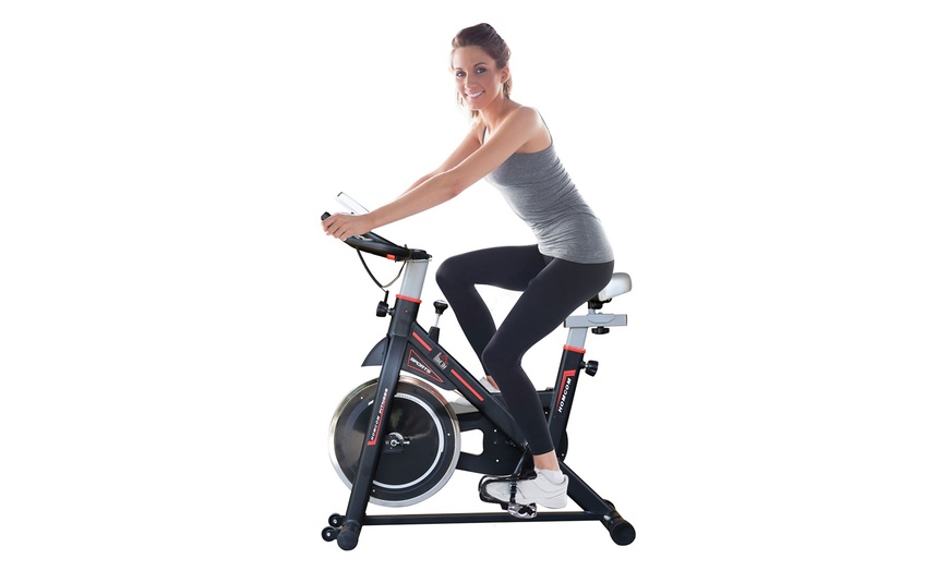 Image 5: Homcom Exercise Bikes