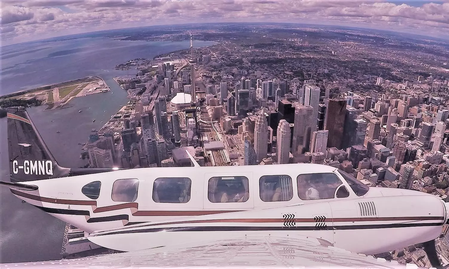 120 km Aerial Tour of Toronto for One or Two with FlyToTo (Up to 40% Off) - Primary Image