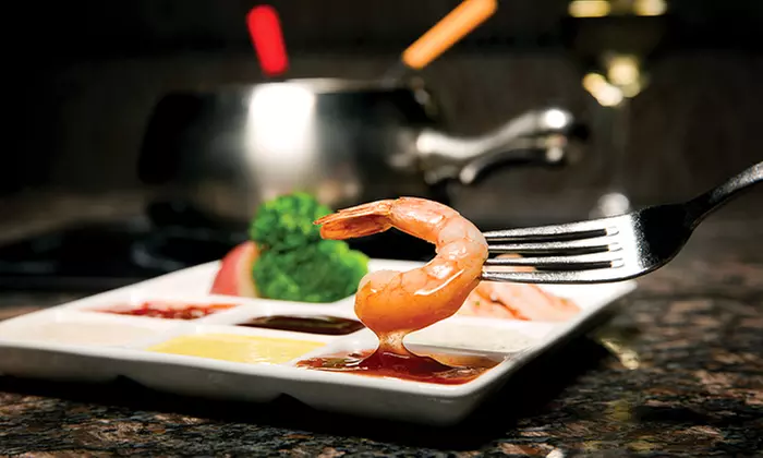 Fondue Dinner for 2 or 4 with Any Salad, Fondue by You Entree, & Premium Cooking Style at The Melting Pot (Up to 48% Off)  - Second Medium