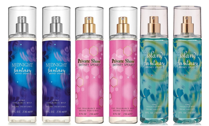 Image 1: Two-Pack of Britney Spears Body Mist 236ml