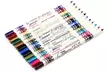 Professional Vivid Multi-Color Eye and Lip Liner Pencil Set (12 or 24-Piece) - Second Medium