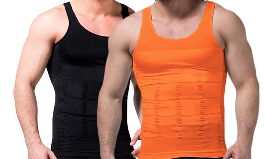 Up To 50% Off Men's Shapewear Vest | Groupon